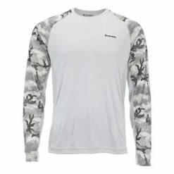 Cheapest ๐ Shirts Men's Simms SolarFlex Print LS T-Shirt ๐ฅฐ