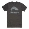 Brand new ✔️ Shirts Men's Simms Wood Trout Short Sleeve T-Shirt 🎉 -Simms Sales Shop unnamed file 142