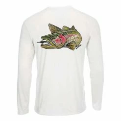 Deals 🛒 Shirts Men's Simms River Collection Solar Tech Long Sleeve T-Shirt 😍