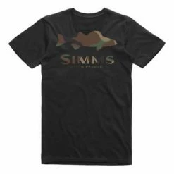 Promo 🎁 Shirts Men's Simms Walleye Logo T-Shirt 🎉