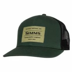 Hot Sale ⌛ Hats & Caps Adult Simms Original Patch Trucker Snapback Hat 👏